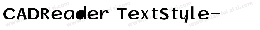 CADReader TextStyle字体转换